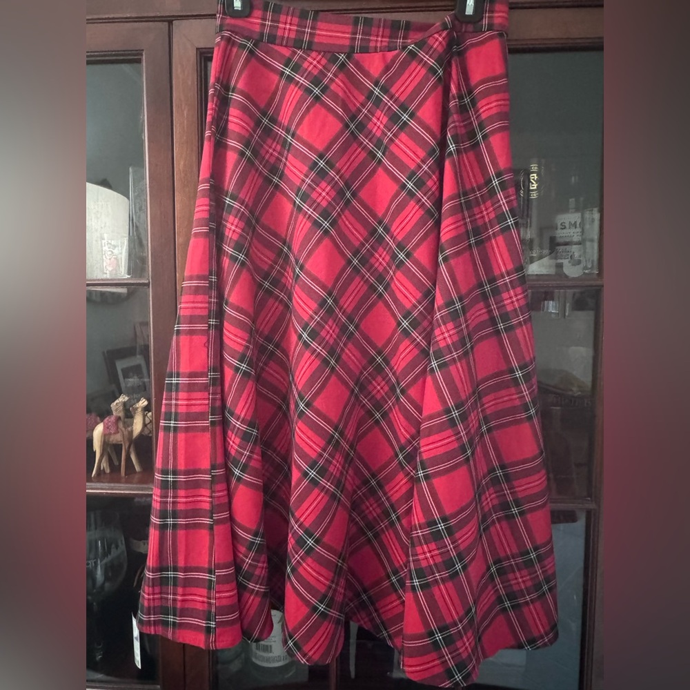 Alex Marie Tartan Plaid Women's Skirt